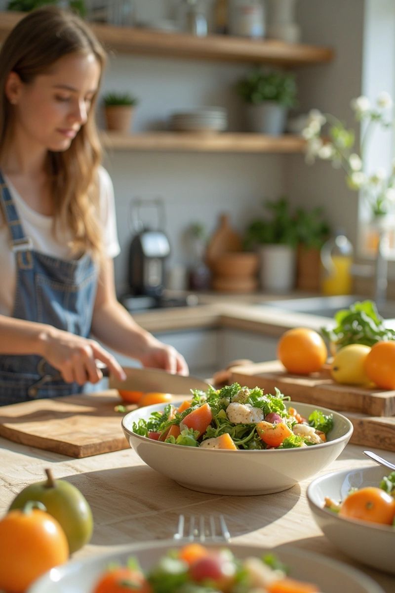 Fresh ingredients arranged for personalized meal planning sessions