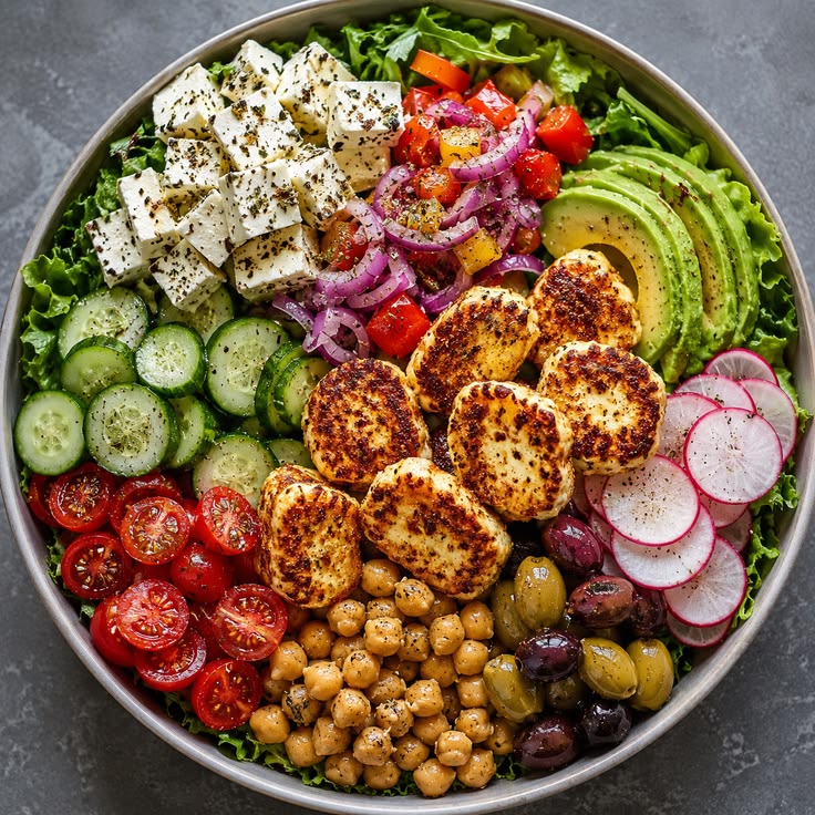 Balanced plate illustration showing food group proportions